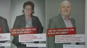 Aktion "Gesicht zeigen" - Bekannte Persönlichkeiten setzen sich für arbeitslose Über-50-Jährige ein