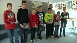 Förderschüler messen sich im Lesen