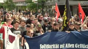 Demo gegen Fremdenfeindlichkeit in Lingen