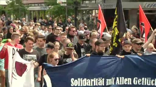 Demo gegen Fremdenfeindlichkeit in Lingen