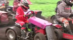 Rasenmäherrennen in Lünne - Neue Deutsche Meisterin kommt aus Baccum