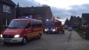 Feuer in Mehrfamilienhaus