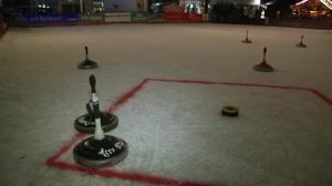 106 Mannschaften beim Meppener Eisstockschießen