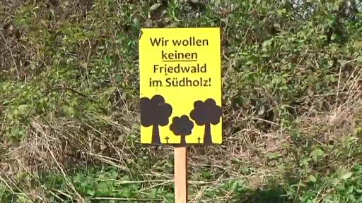 Konflikt um den Friedwald in Sögel
