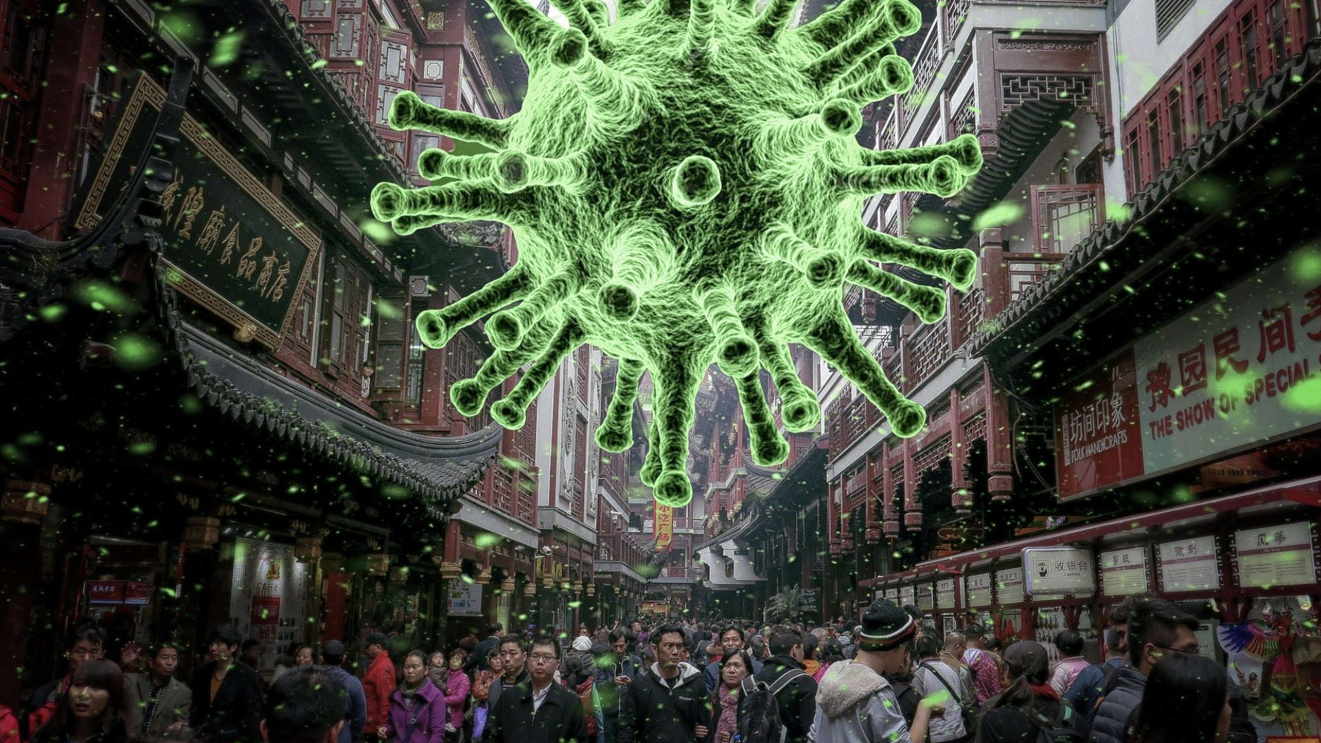 Corona Virus Massen Veranstaltung