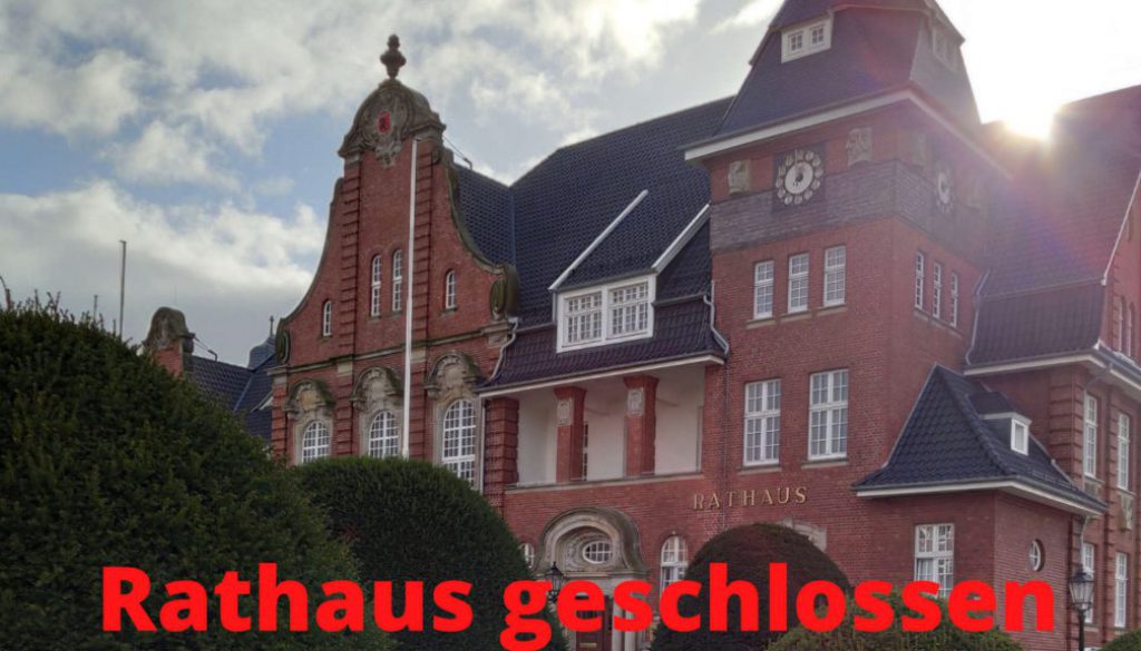 Papenburg Rathaus geschlossen