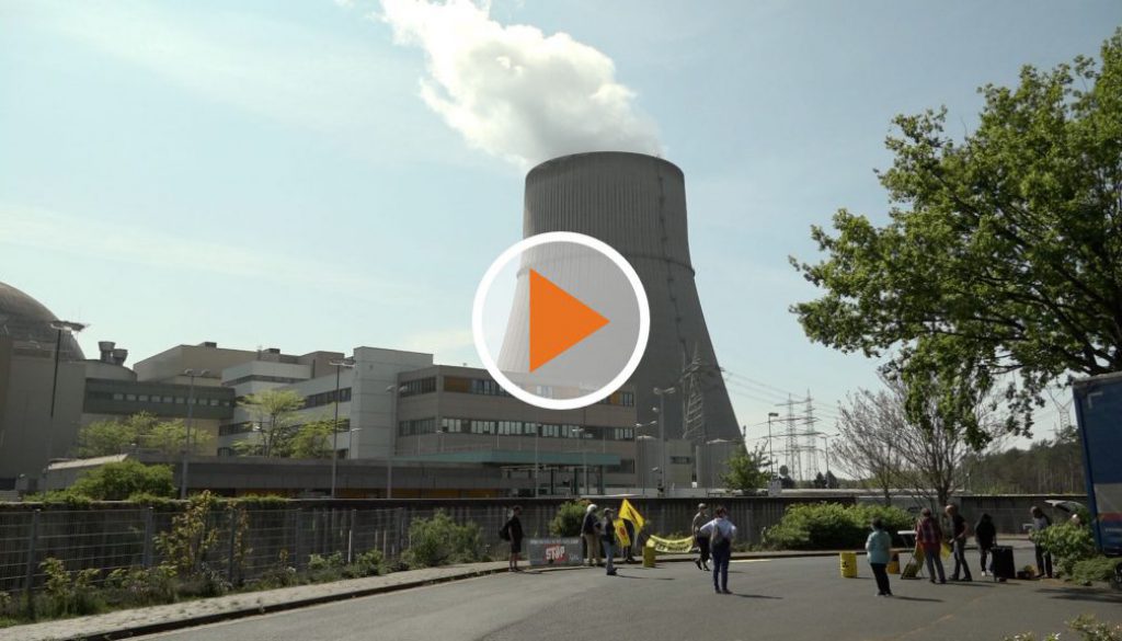 Screen_Demonstration gegen Atomkraftwerk