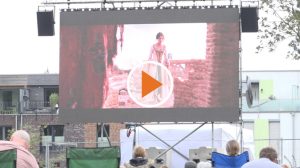 screen_Freiluft Kino lockte dutzende Zuschauer an