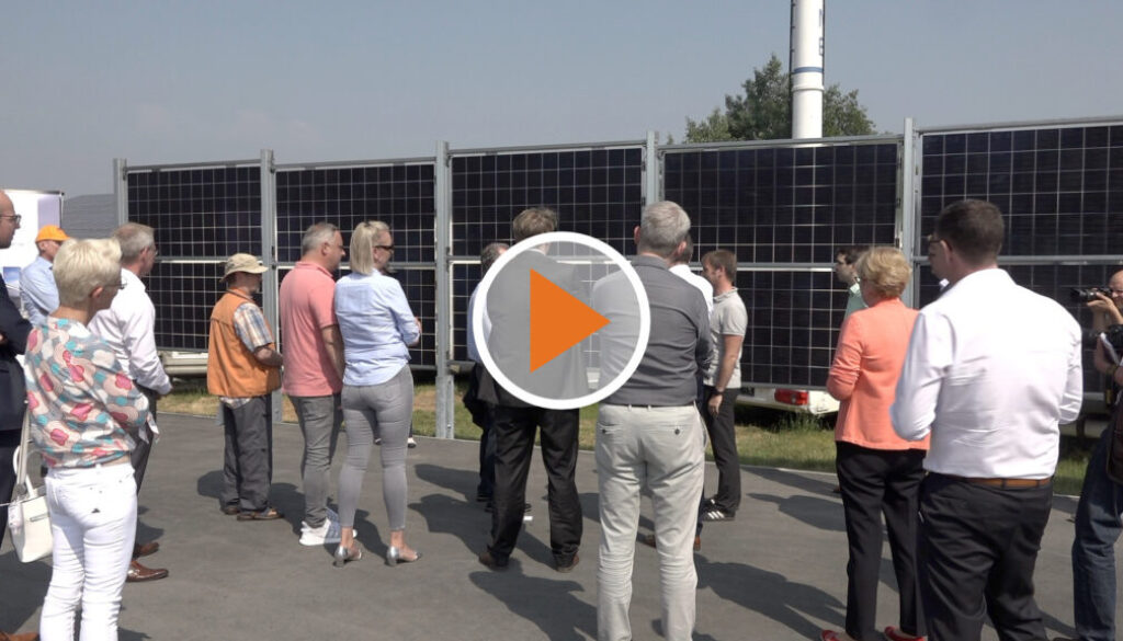 Screen_Niedersachsens erster Solarzaun steht in Luenne