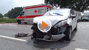 Unfall auf der B214 - Playbutton