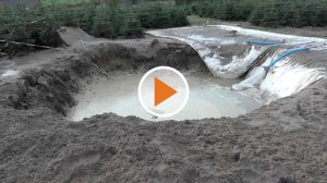 Fliegerbombe gesprengt