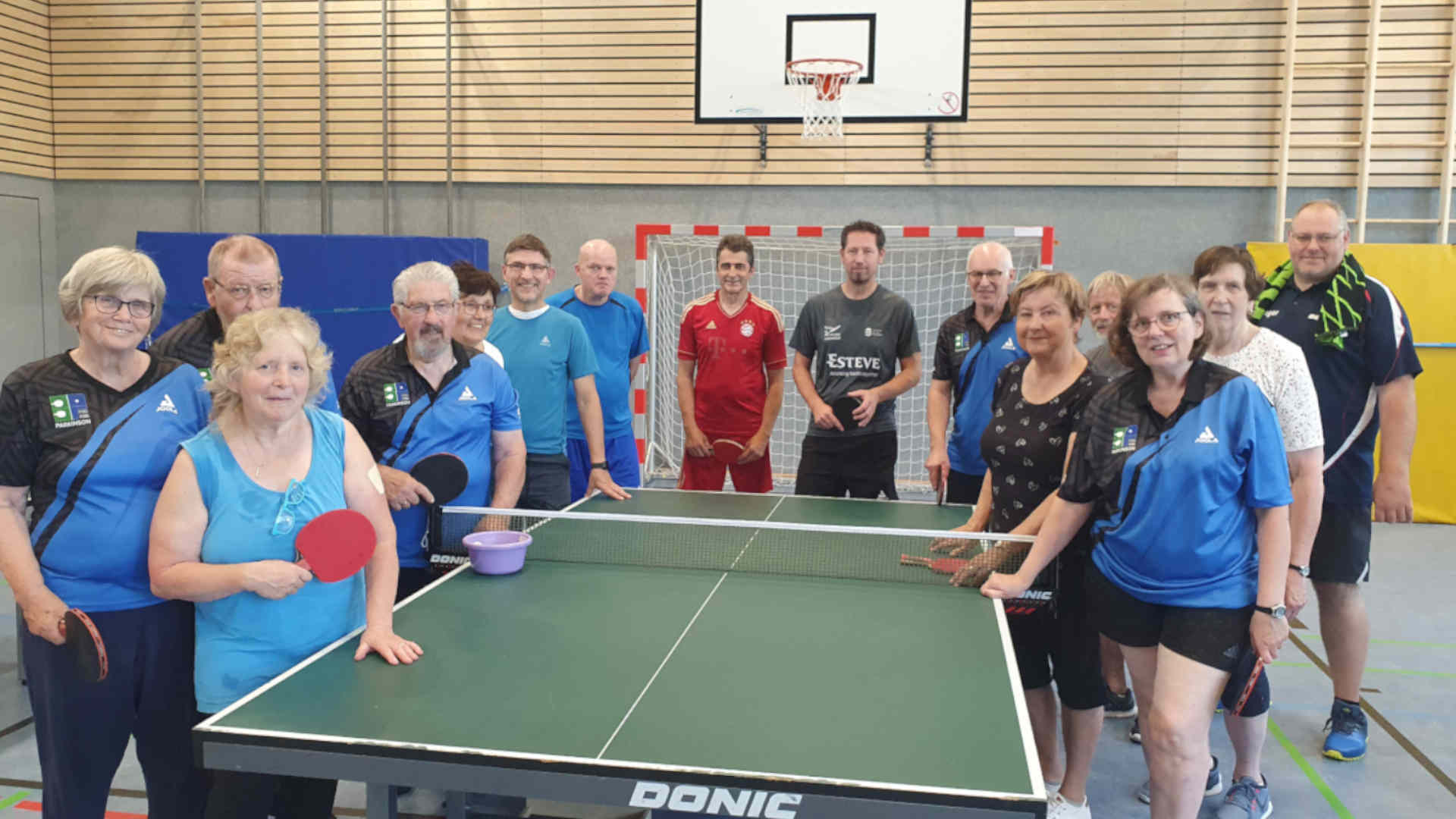 Ping Pong gegen Parkinson