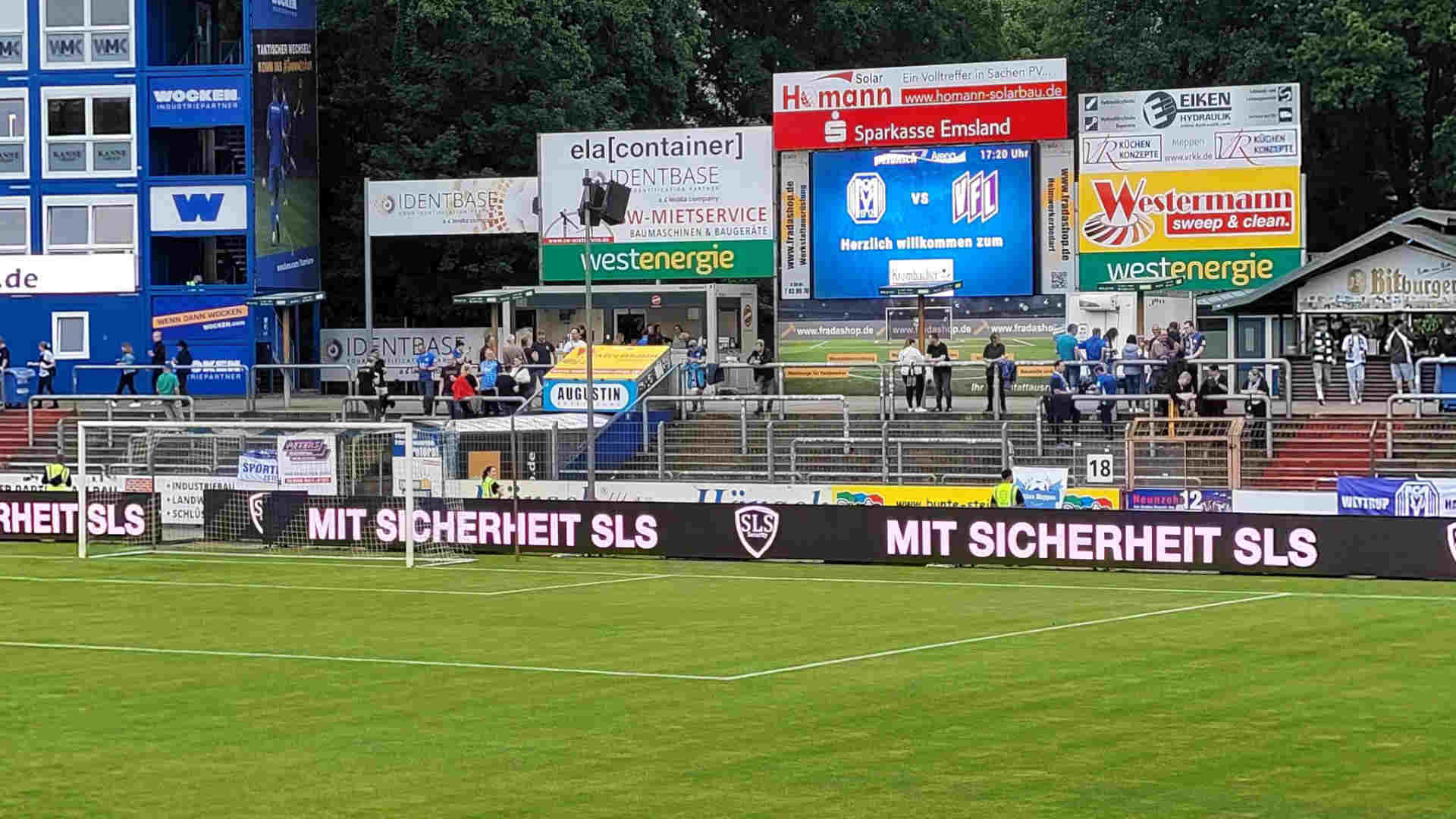 240808_SV Meppen gegen VfL Osnabrueck am Mittwochabend