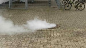 250122_Schmutzwasserkanal in Papenburg wird ueberprueft