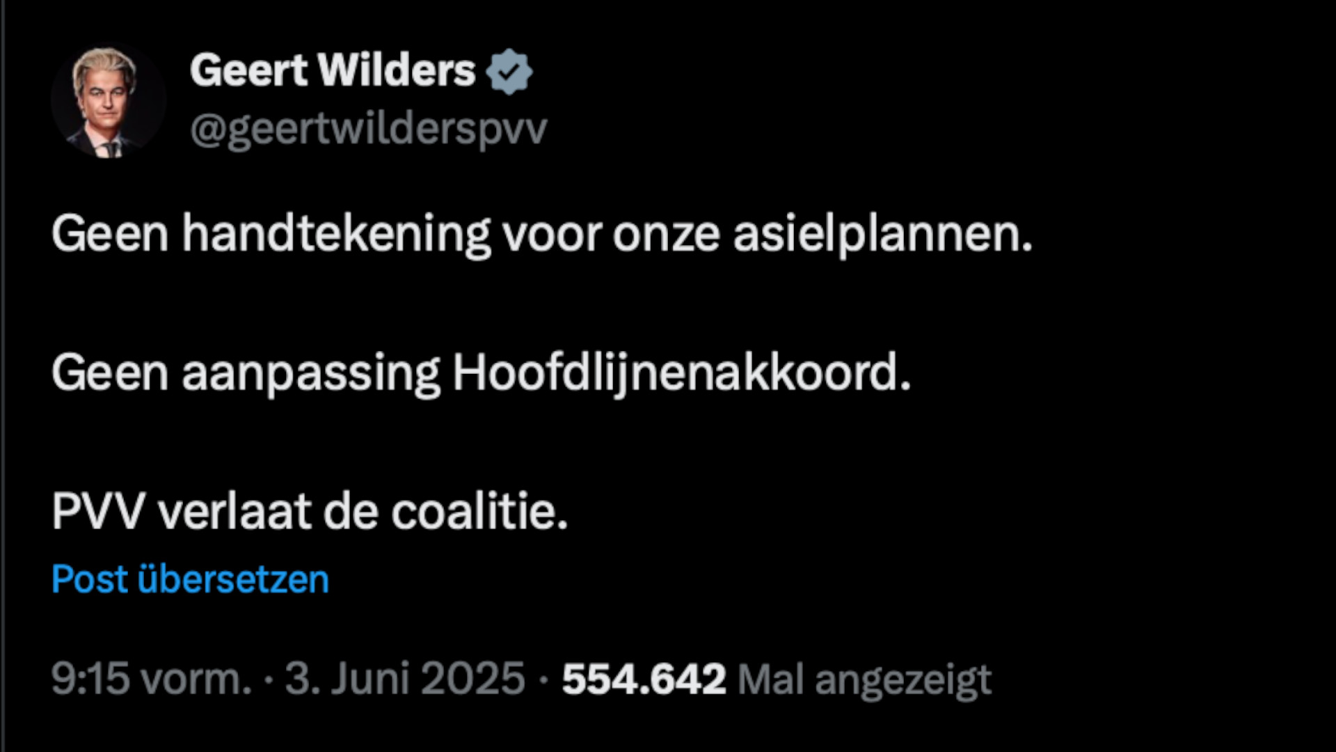 250603_Wilders PVV verlaesst niederlaendische Regierung_c_X