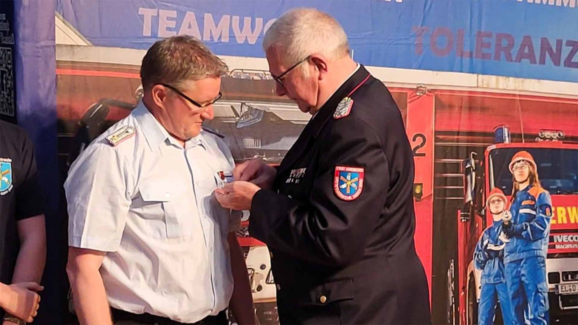 Jugendfeuerwehr Ehrung
