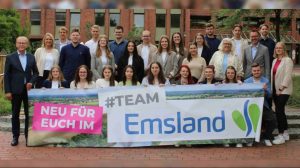 250801_Neue Azubis beim Landkreis Emsland