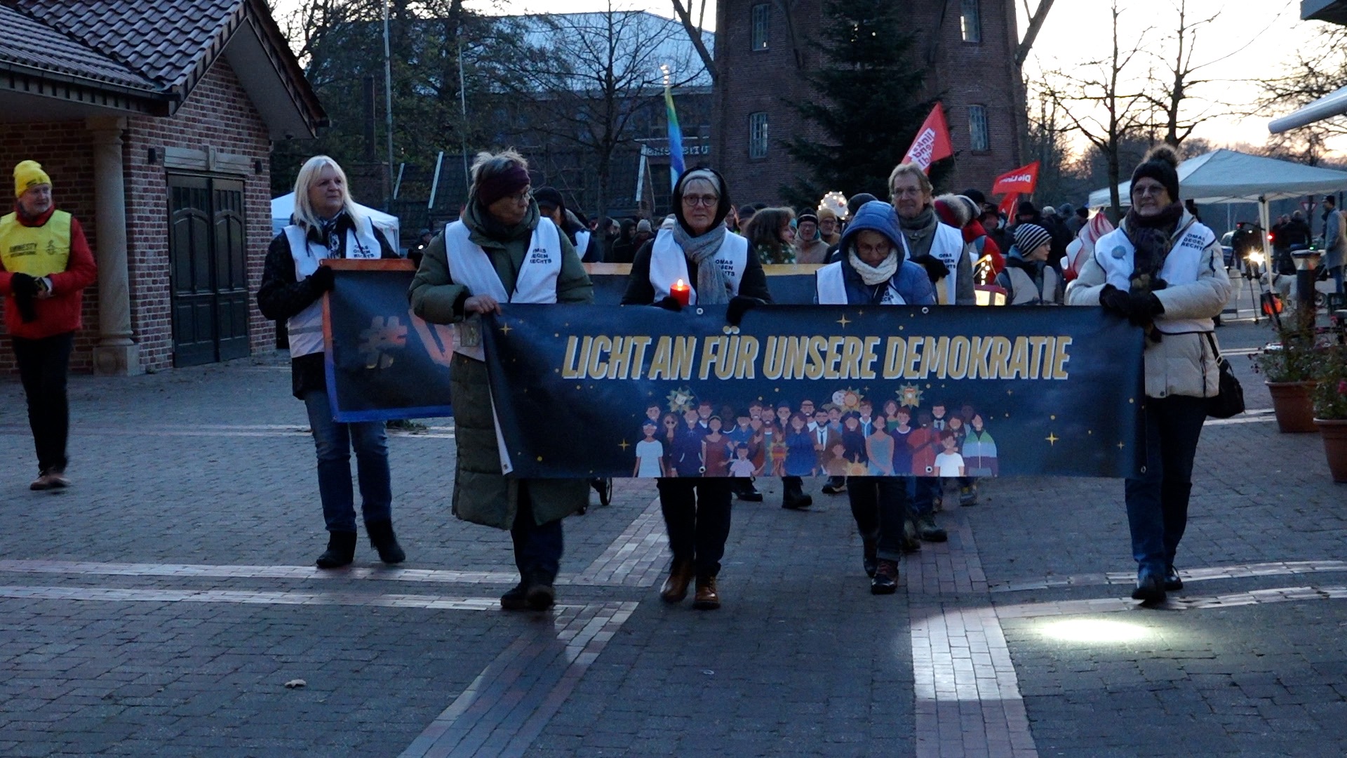 Licht an für Demokratie