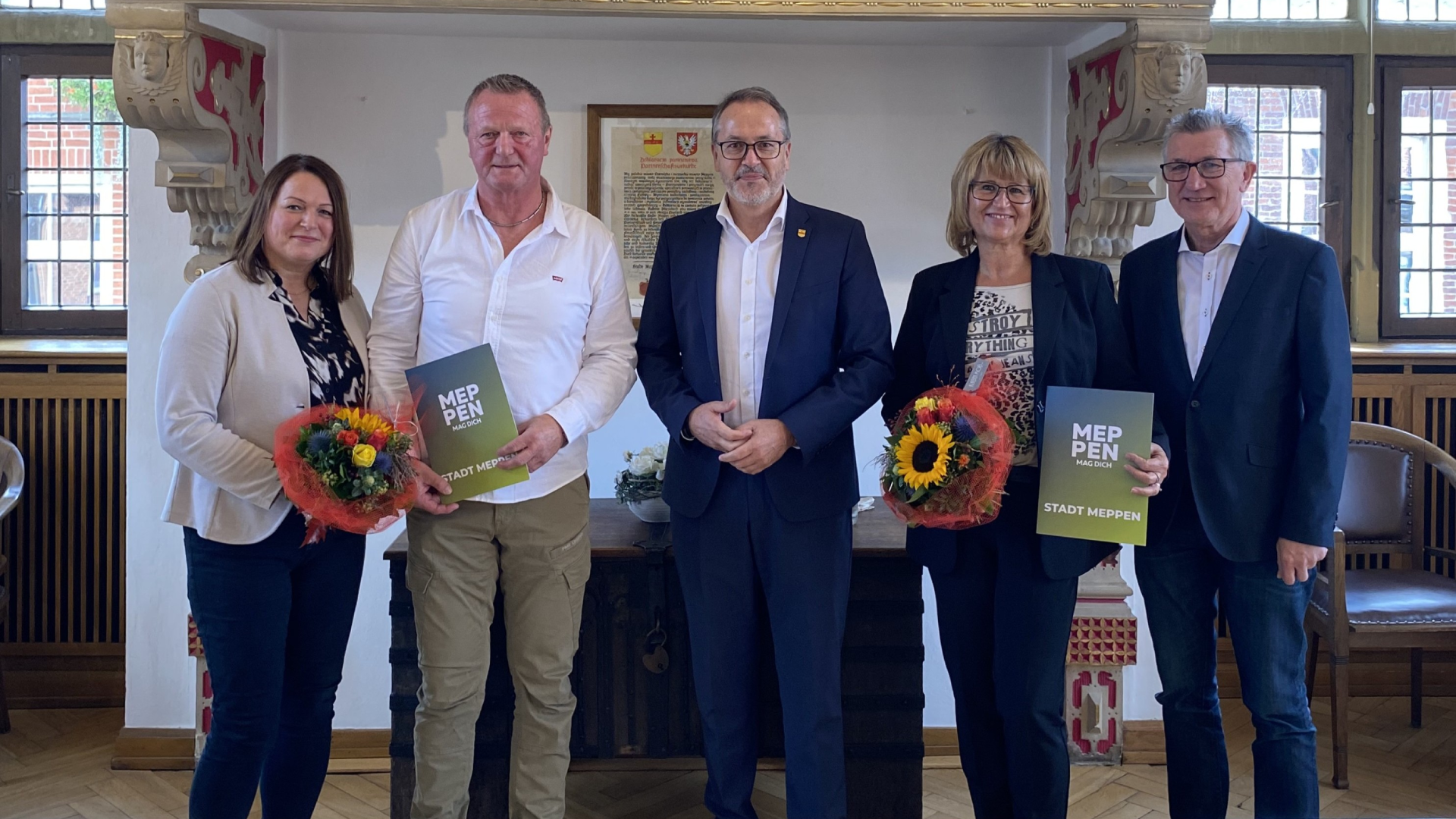 Dienstjubiläen bei der Stadt Meppen