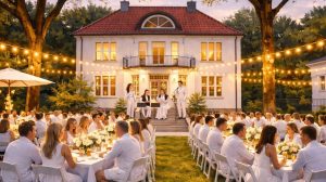 Dinner in White