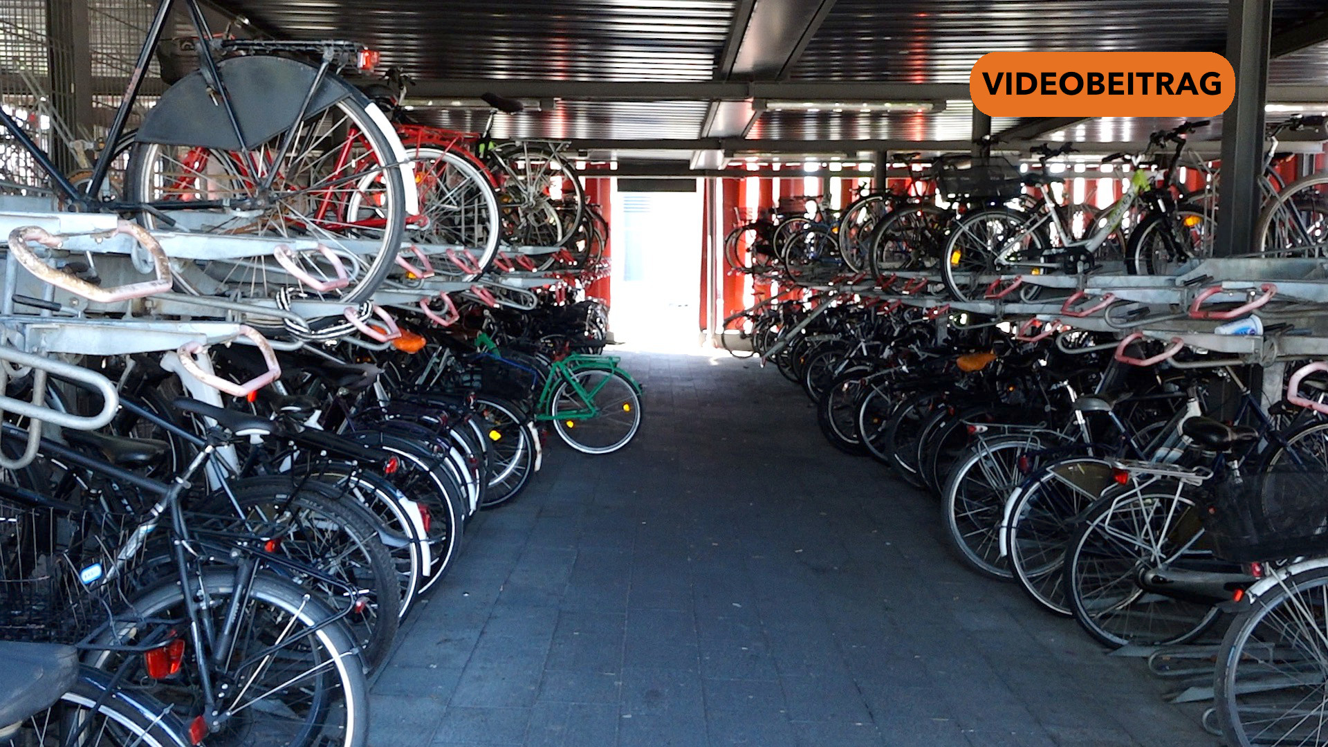 Radparkhaus wird saniert