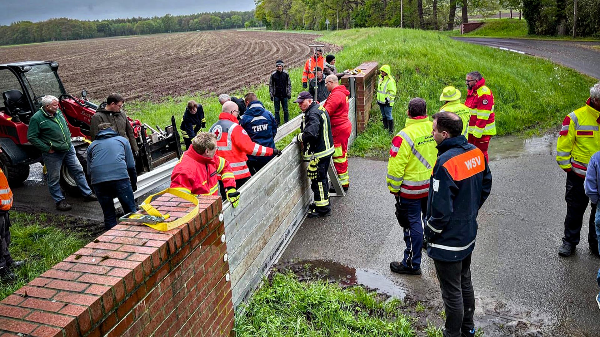 Hochwassertraining