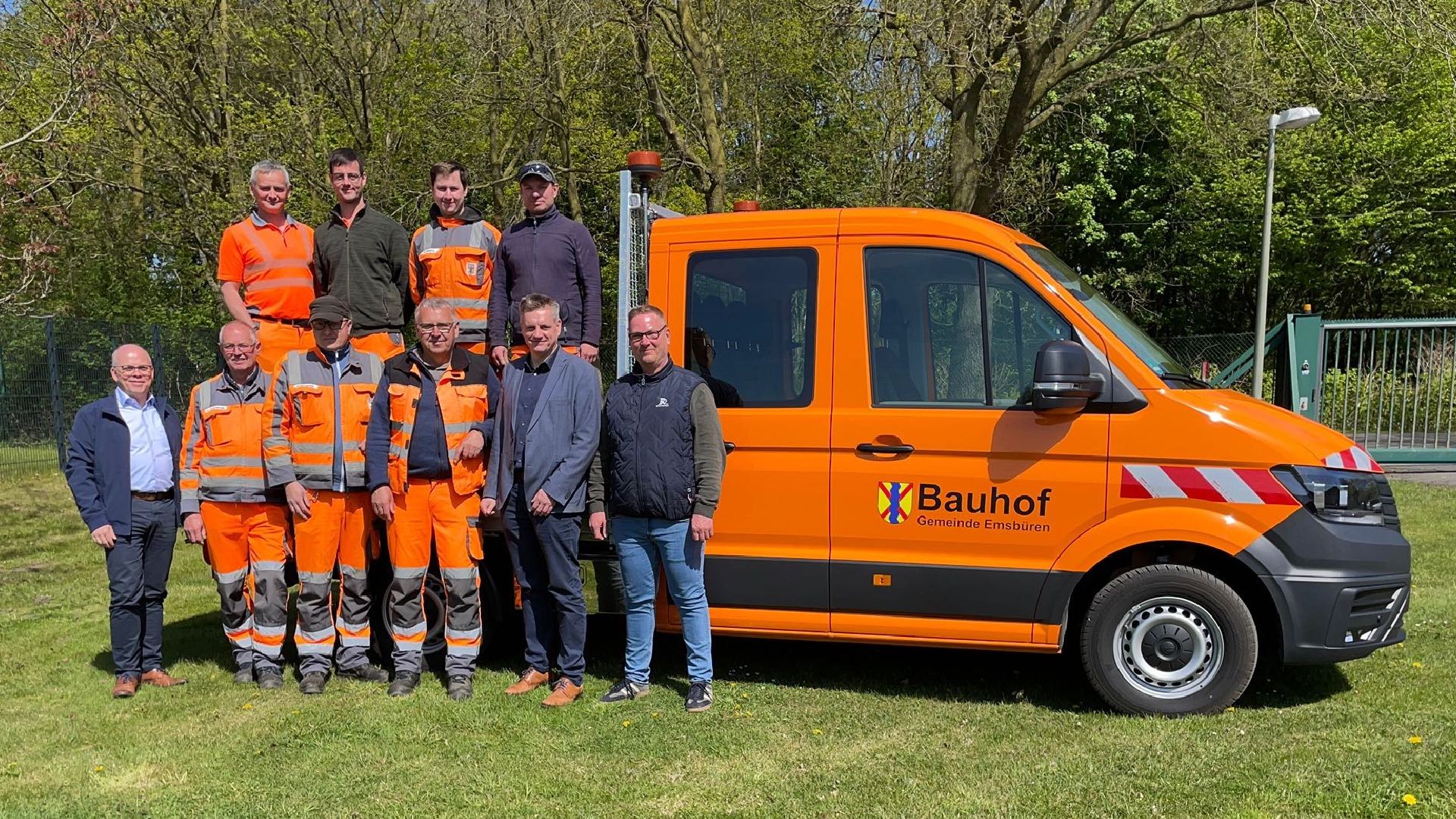 Neuer Zuwachs im Fuhrpark des Bauhofes