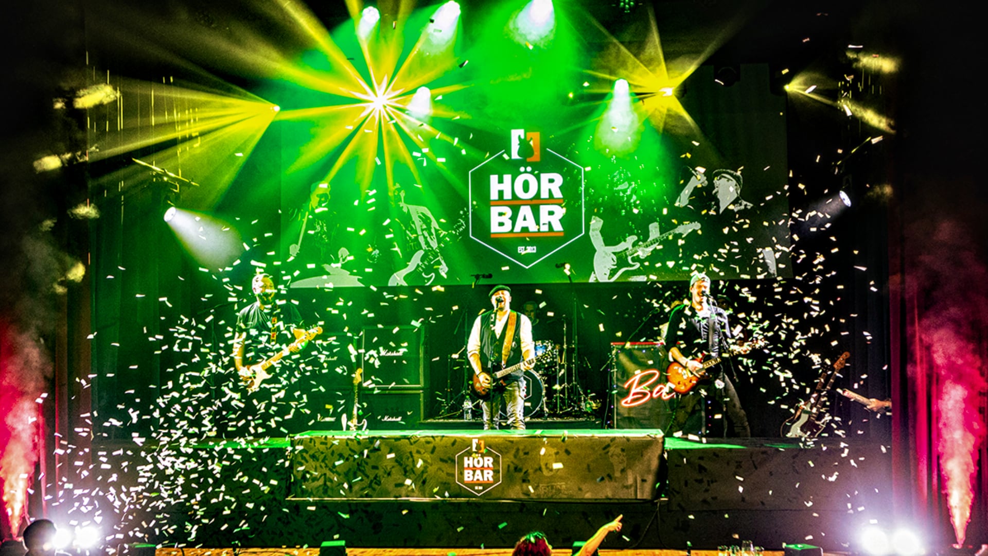 Rock an der Lok