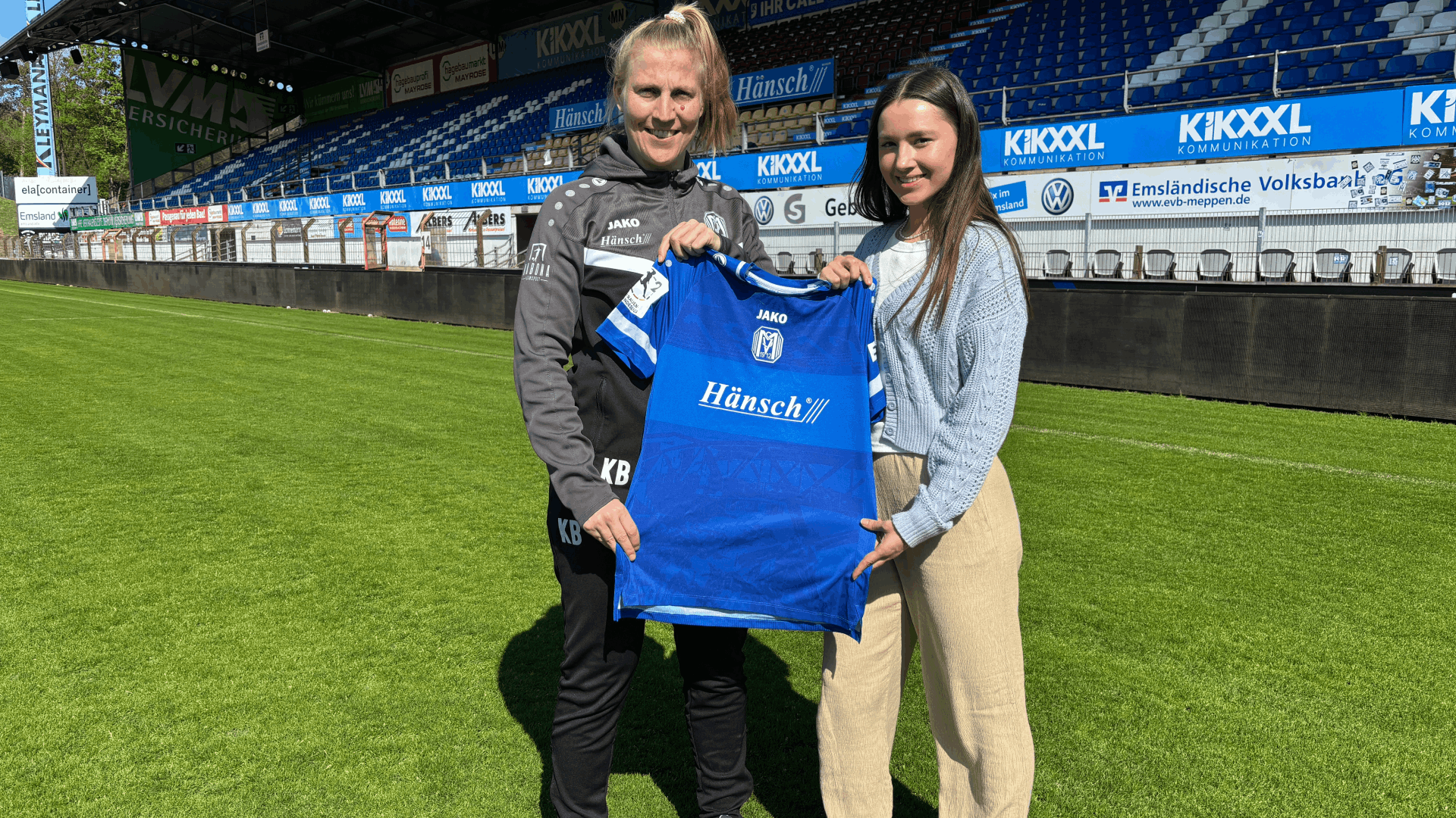 SV Meppen verlängert mit Sonja Lux