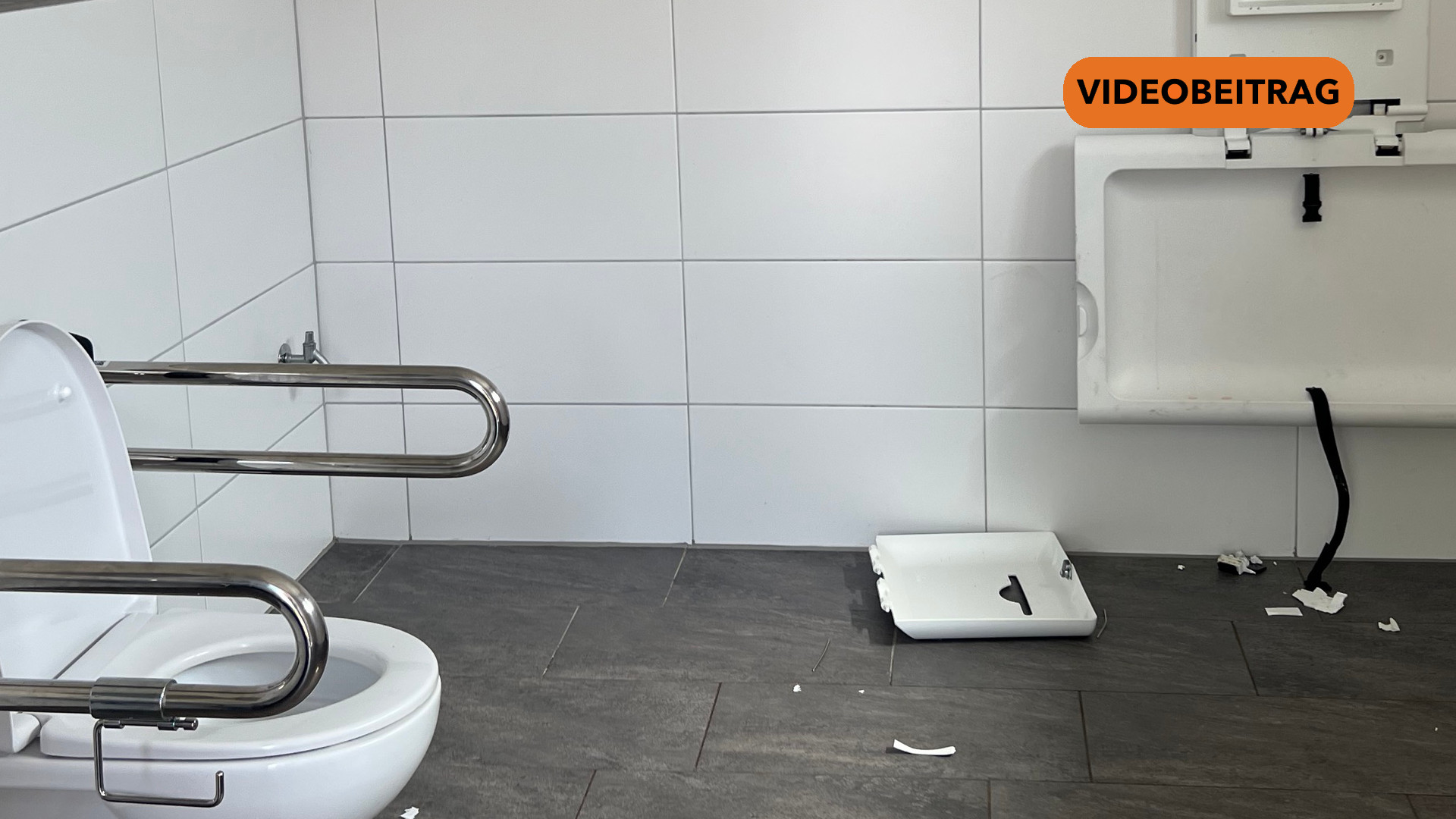 Toilette bleibt geschlossen