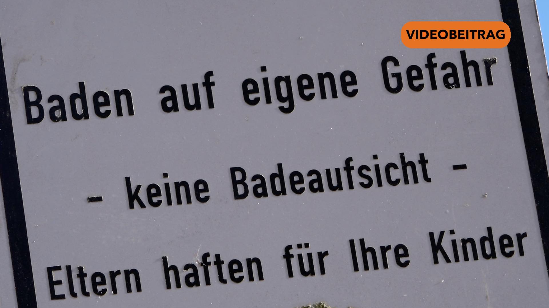 260601_Gefahr im See- Rettungsschwimmer warnt