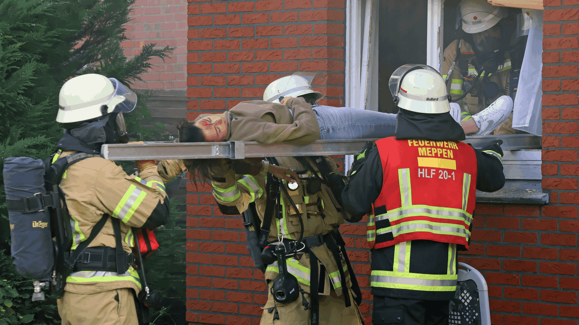 Feuerwehrübung