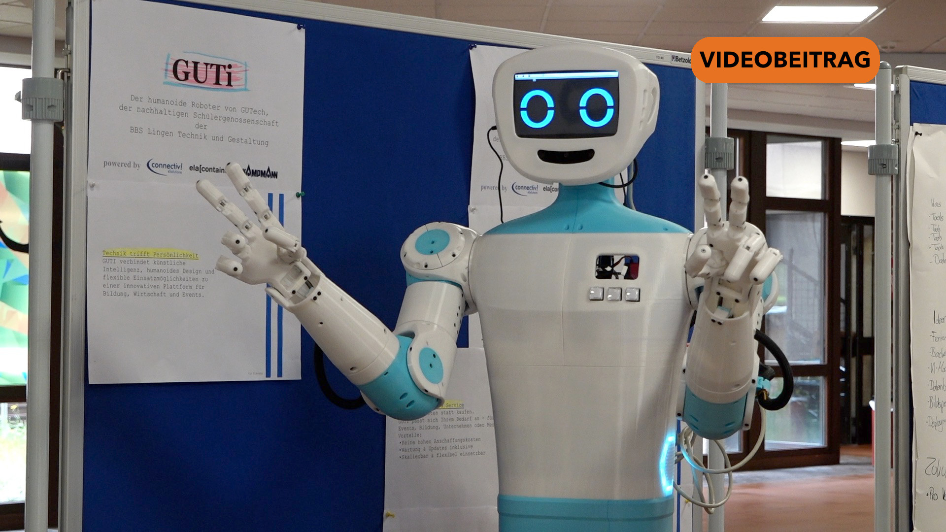 Schüler bauen ihren eigenen Roboter