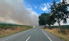 Flächenbrand Geeste