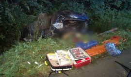 26 08 16 BL Schwerer Unfall auf der B401 bei Surwold SCREEN