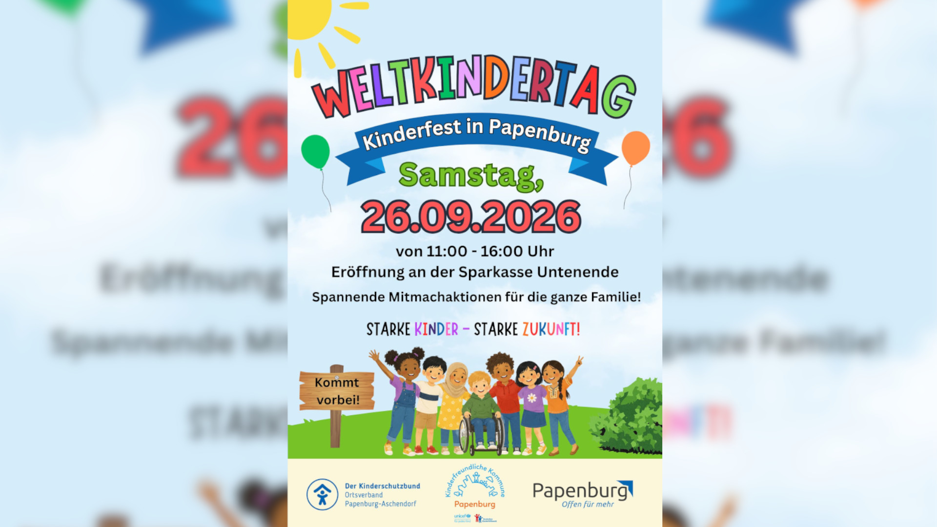 Weltkindertag 2026