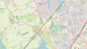 261012_Rheiderlandstrasse halbseitig gesperrt_c-Open Street Map