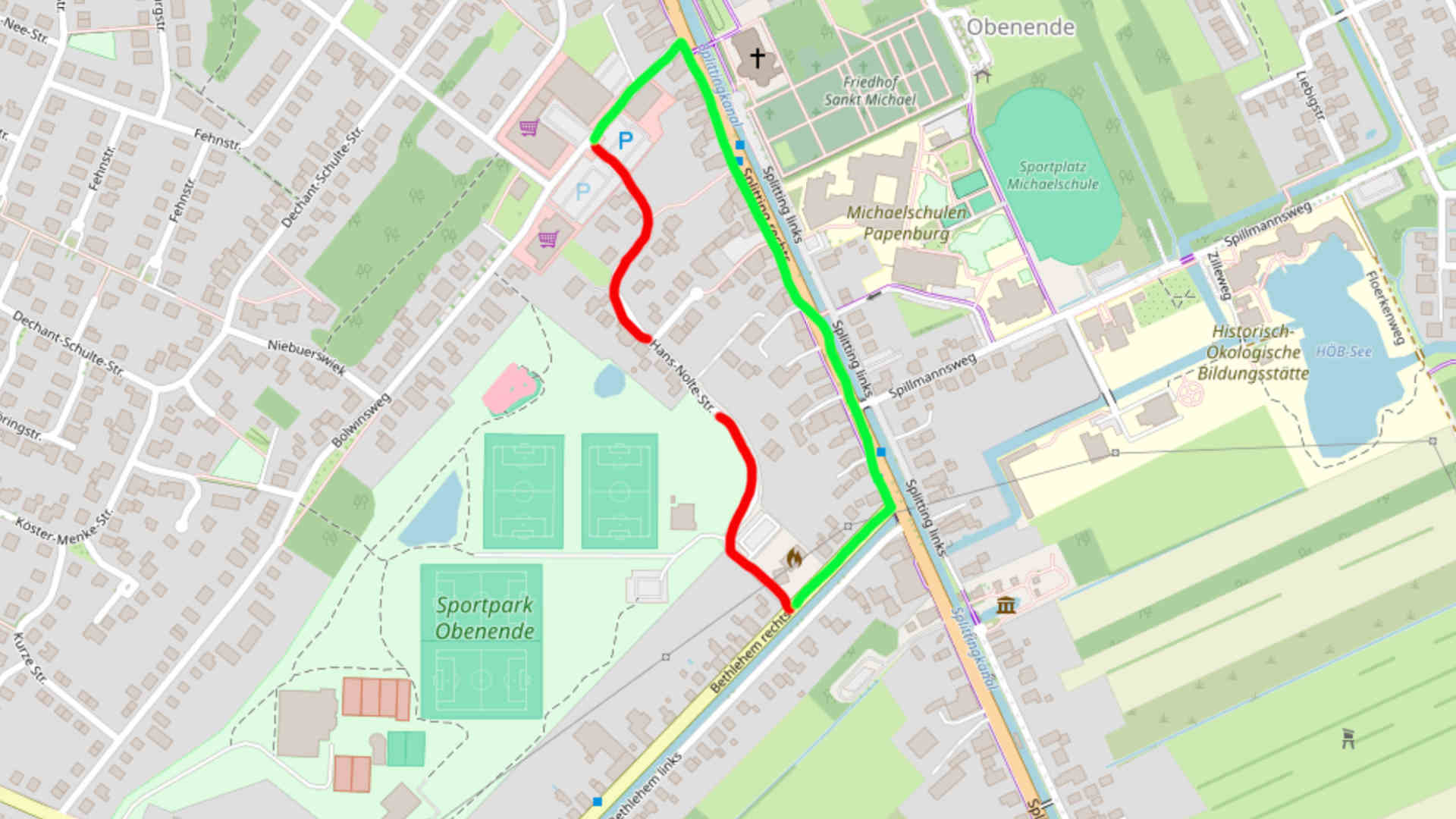 261015_Hans-Nolte-Strasse gesperrt
