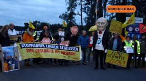 Mahnwache Brennelementefabrik