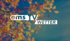 Wetterbild_Herbst_Blaetter gen Himmel