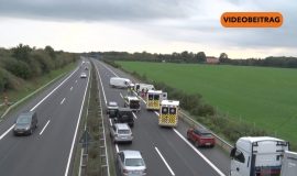 Zwei Verletzte nach Crash auf der A31